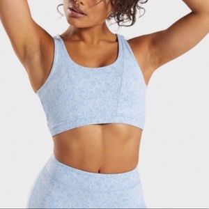 Gymshark Fleur Texture Sports Bra